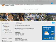 Tablet Screenshot of grafenbach.at